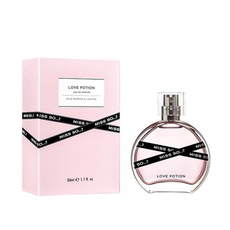 So…? Secret Crush Eau de Parfum for Women - Vegan Fragrance with Jasmine & Cherry Blossom - Travel Size 1.7 oz