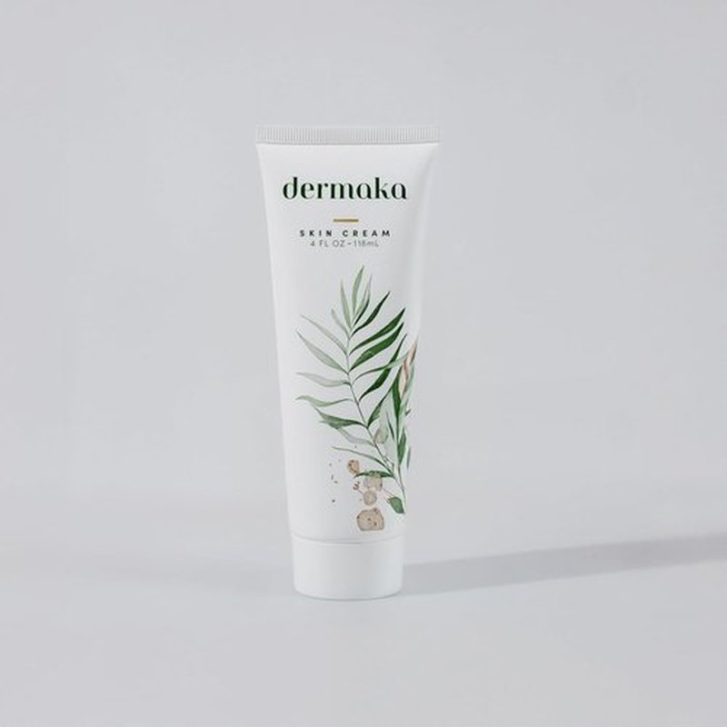 Dermaka Arnica Skin Care Cream - Moisturizing Botanical Formula with Arnica Montana & Vitamins A & E | 4 oz Gentle Hydrating Cream for Face & Body