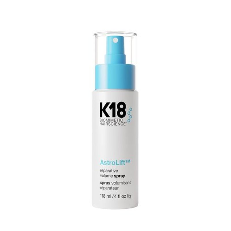 K18 AstroLift™ Reparative Volume Spray, 2-Day Hair Thickening + Hold For Thin, Fine, Fragile Hair, Non-Sticky, Non-Crunchy, Humidity-Resistant Volumizing Spray, 4 Fl Oz