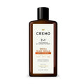 Cremo Spice & Black Vanilla 2-in-1 Shampoo & Conditioner - Barber Grade Moisturizing Formula, 16 Fl Oz