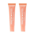 ColourPop Fresh Kiss Glossy Lip Balm - Hydrating Formula with Peptides & Shea Butter - Mango Sorbet (2 Count)