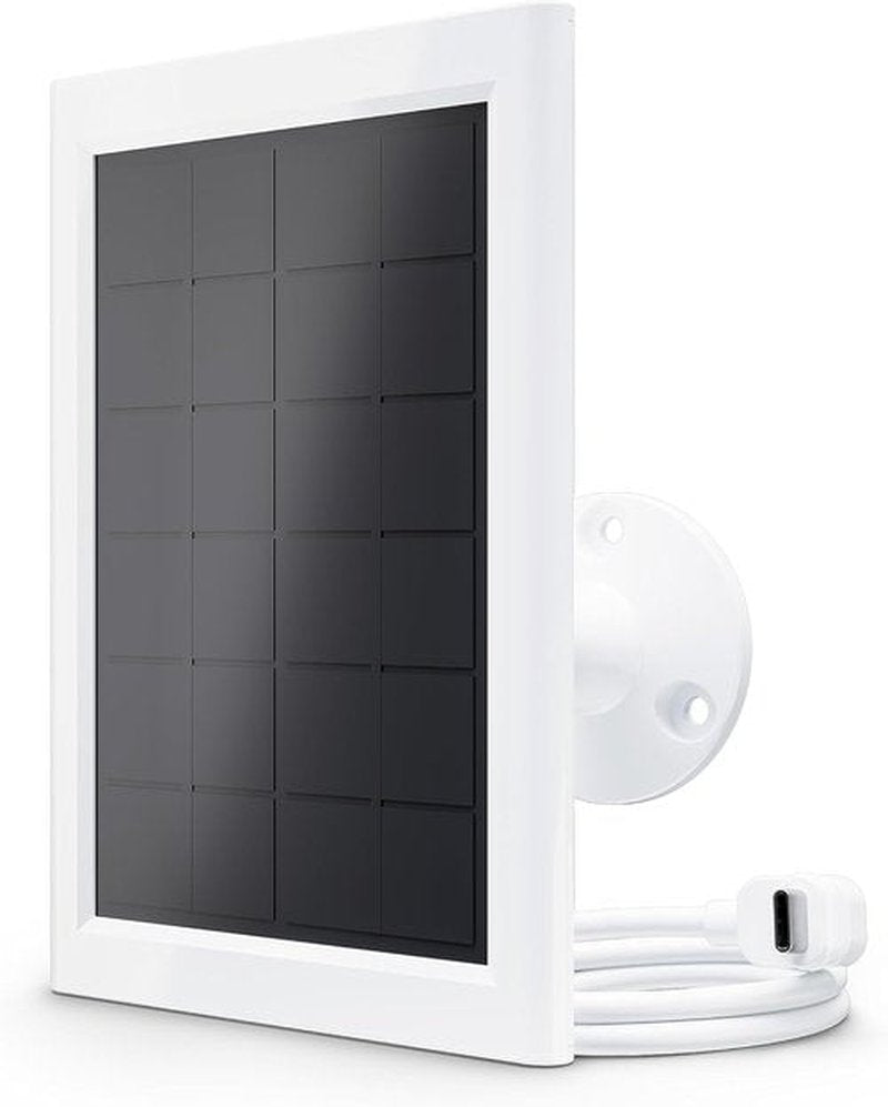 Arlo Essential Solar Panel Charger - Certified Accessory for Outdoor Cameras | White - VMA6600
