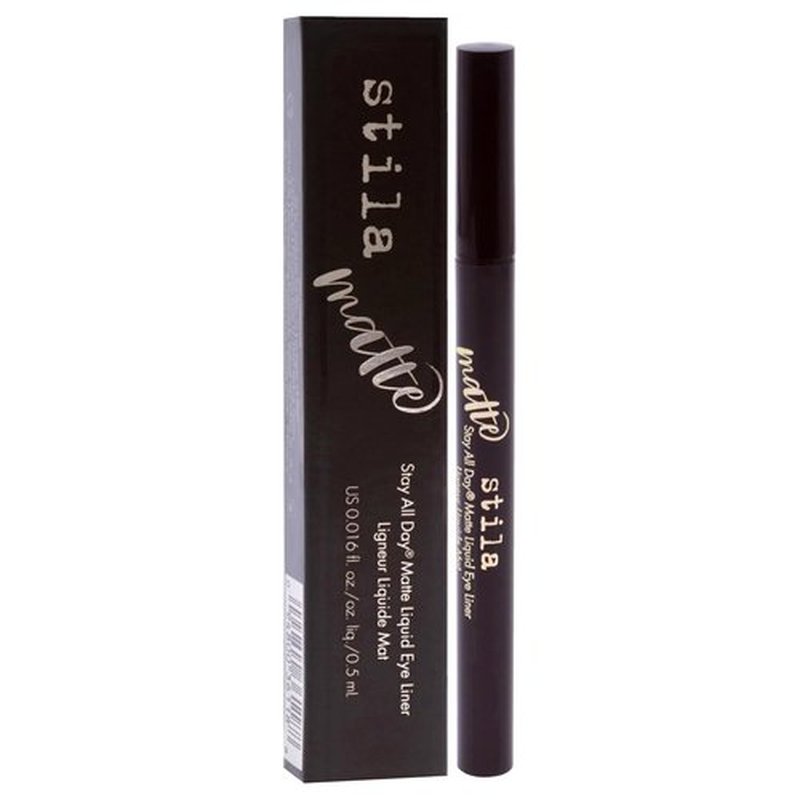 Stila Stay All Day® Matte Liquid Eye Liner - Long-Lasting, Smudge-Proof Formula | Black