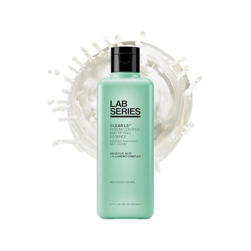 Lab Series Men's Clear LS Oil Control Face Toner - Mattifying Formula with Salicylic Acid for Acne-Prone Skin - 6.7 Fl Oz
