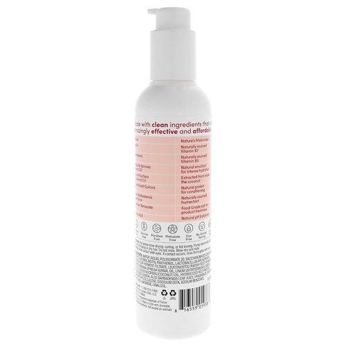 Earth Anti-Frizz Serum - Lightweight Argan Oil & Vegan Keratin Hair Oil - Thermal Protection - 6 oz