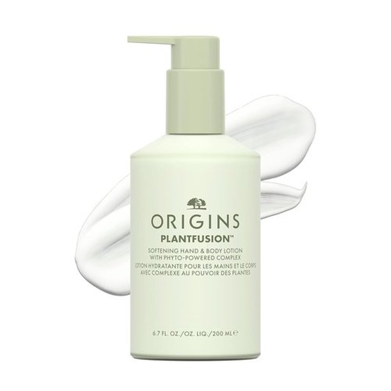 Origins Plantfusion Hand & Body Lotion - Softens Dry Skin with Hyaluronic Acid & Salicylic Acid