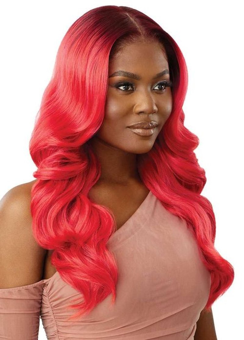 Outre Lace Front Wig - Perfect Hair Line 13X6 - Atlas (3DR4/CHESTNUT OMBRE)