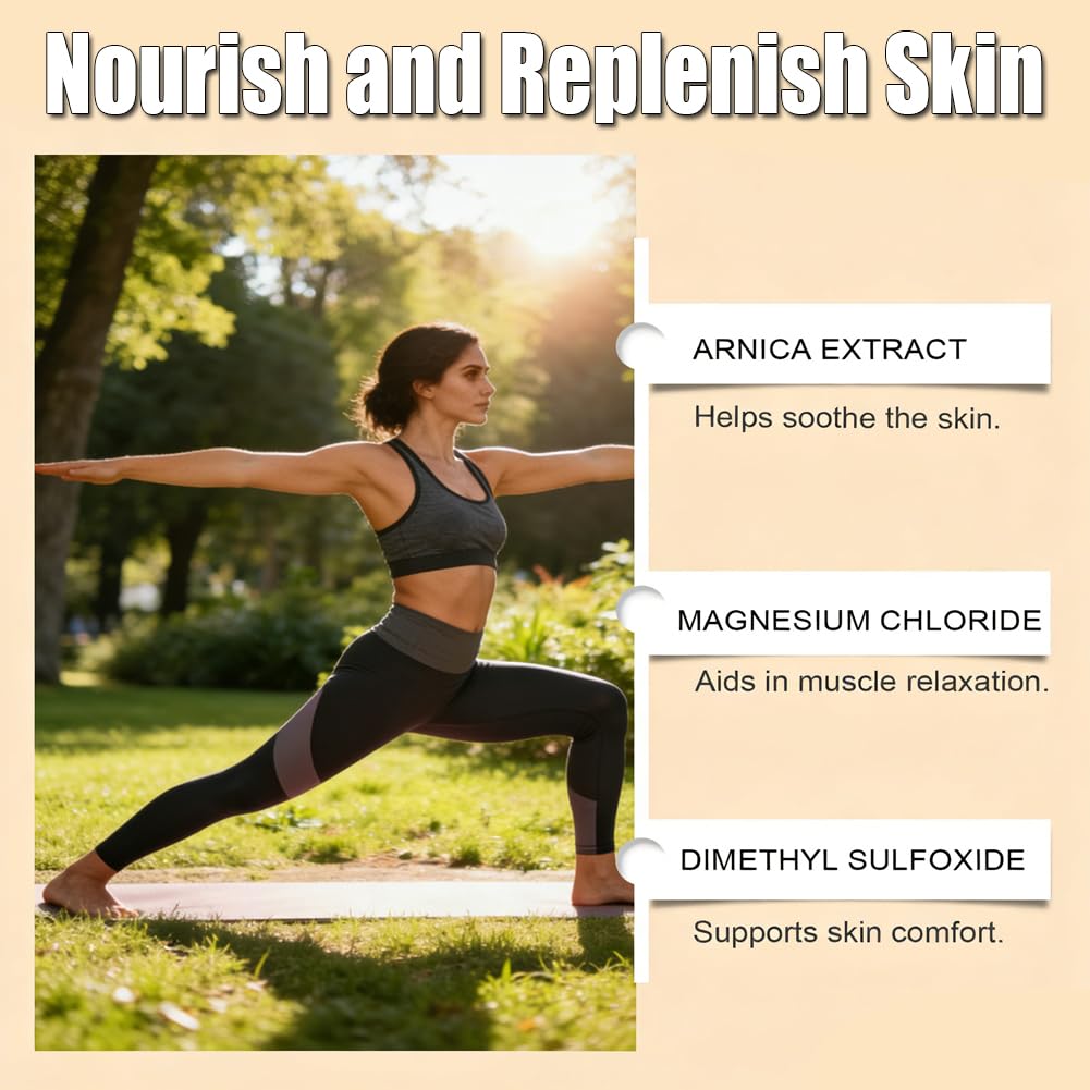 Vingtank Nerve Relief Magnesium Cream with Arnica and Msm