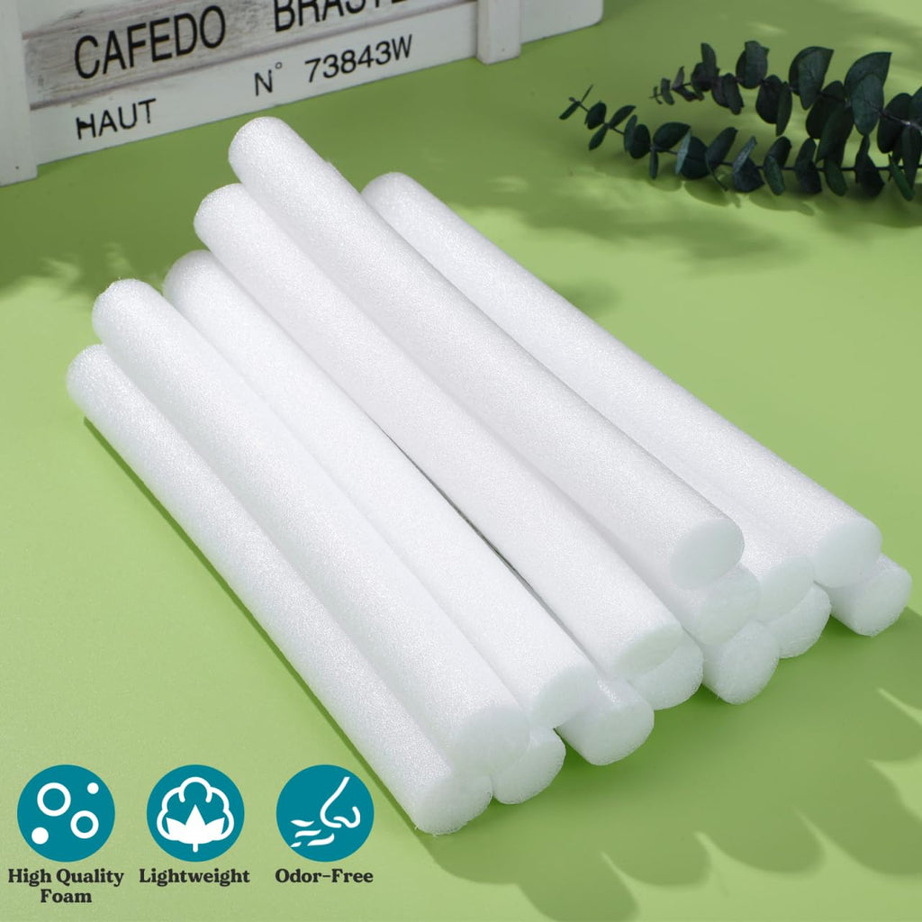 Ciieeo Slipcover Grips Sofa Gap Filler Foam Rods 14 Pack Flexible Couch Cover Sticks for Tuck-in Support Furniture Cover Fit and Cushion Protection 8.46 X 0.78 X 0.78 in