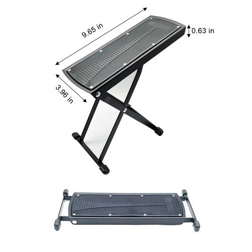 Pedicure Foot Rest Stand, Beauty Footrest for Pedicures, Toenail Care Stand With Non-Slip Rubber, Adjustable Foot Pedal, Pedicure Foot Stand for Home Foot Spa