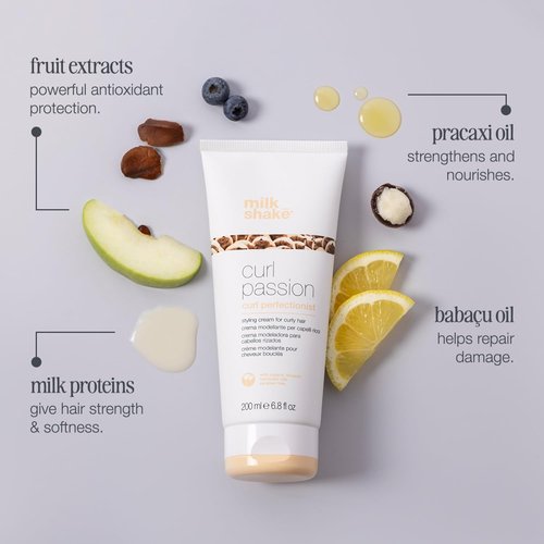 milk_shake Curl Passion Perfectionist - Curl Defining Cream for Frizz Control | 6.8 fl oz (200 ml)