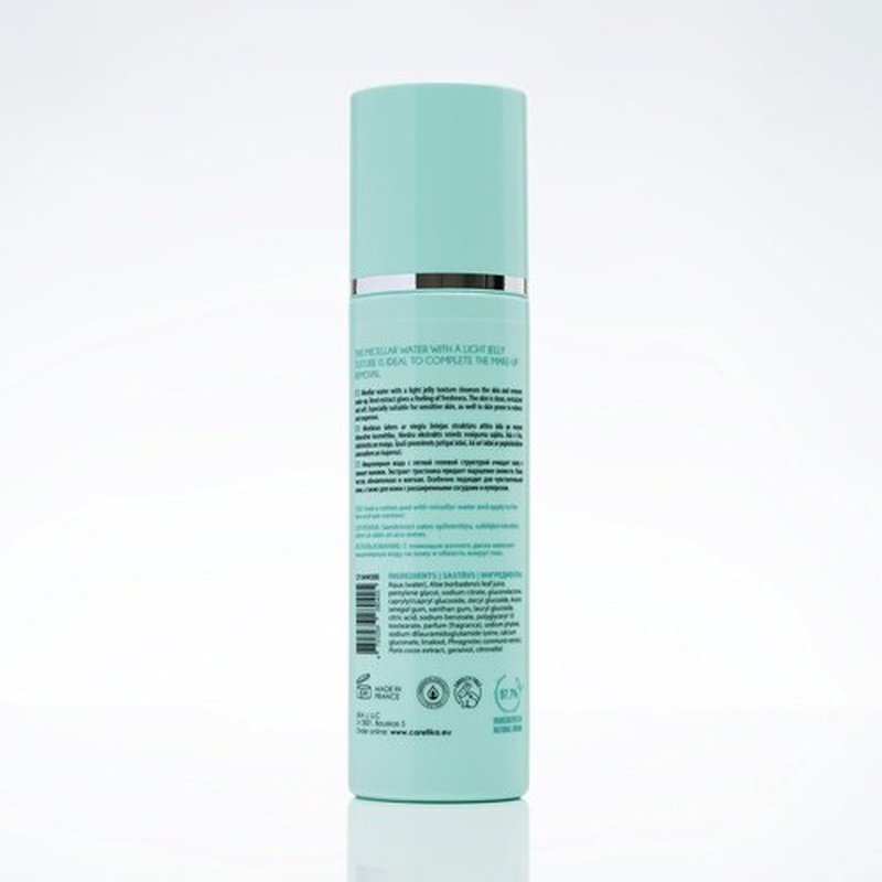 Jelly Micellar Water with Aloe - Gentle Facial Cleanser & Makeup Remover for Sensitive Skin - 200ml