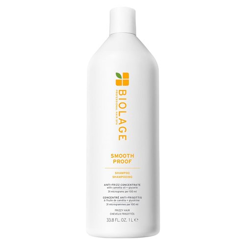 Biolage Smooth Proof Shampoo - Nourishing Frizz Control & Shine Enhancer with Camellia Oil | 33.8 Fl Oz