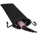 AMIJEAL Heat Resistant Hair Tools Organizer Bag Portable Travel Drawstring Storage Cover Pouch for Hair Straightening Irons, Curling Irons, Flat Irons and Hot Styling Tools(16" x 4.3")
