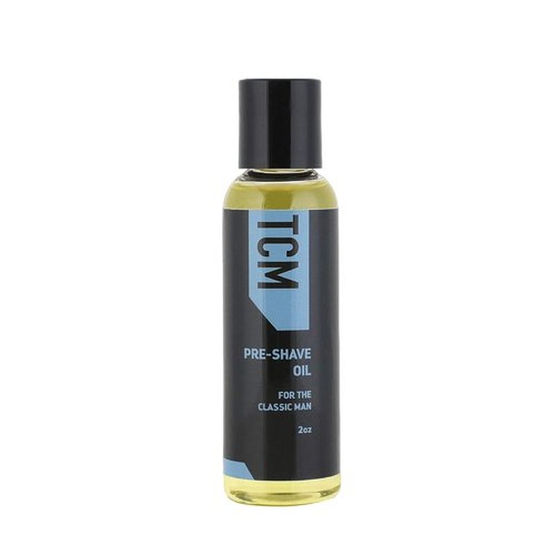 TCM Pre-Shave Oil - Softens Beard & Conditions Skin with Moringa & Olive Oil | 2oz, Lightweight Formula