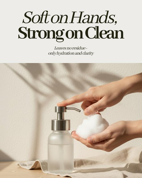 SOLDOVE Hand Soap Sheet Bundle – 1 Pack (30 Sheets Total) + Refillable Glass Dispenser