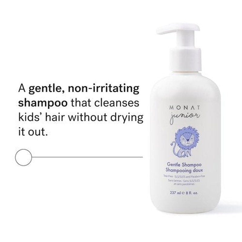 MONAT Junior™ Gentle Shampoo - Tear-Free, All-Natural Formula for Kids | 237 ml / 8 fl. Oz