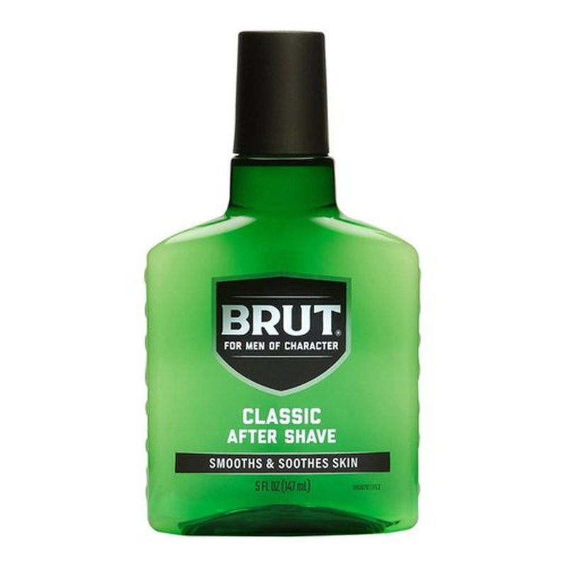 Brut Classic After Shave for Men - Quick Absorption & Refreshing Cleanse - Iconic Masculine Scent - 5 oz