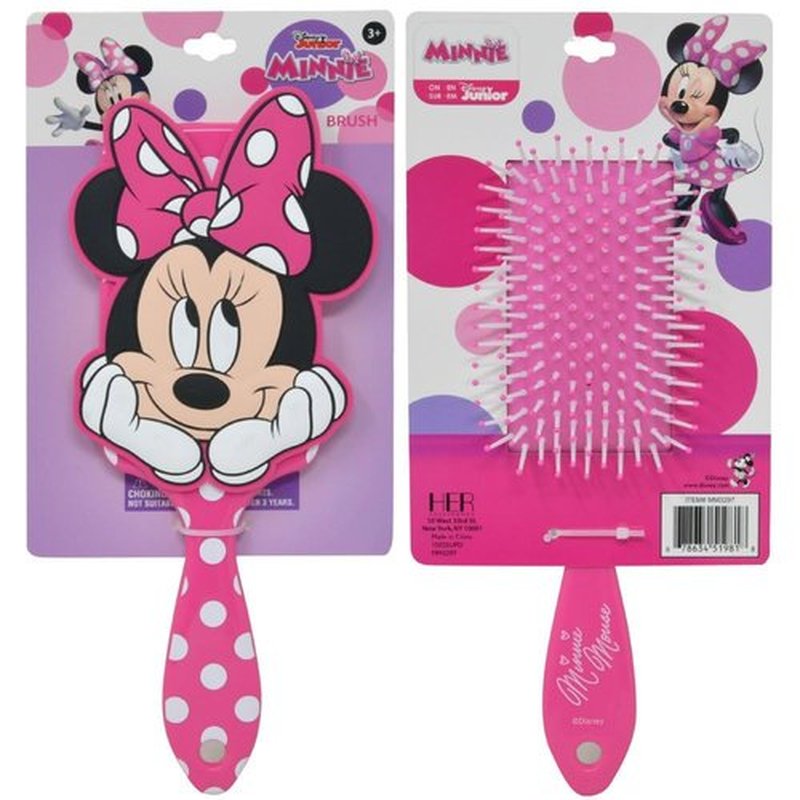 Minnie Mouse Hair Brush - Fun & Functional Design for Kids | Perfect for Tangles