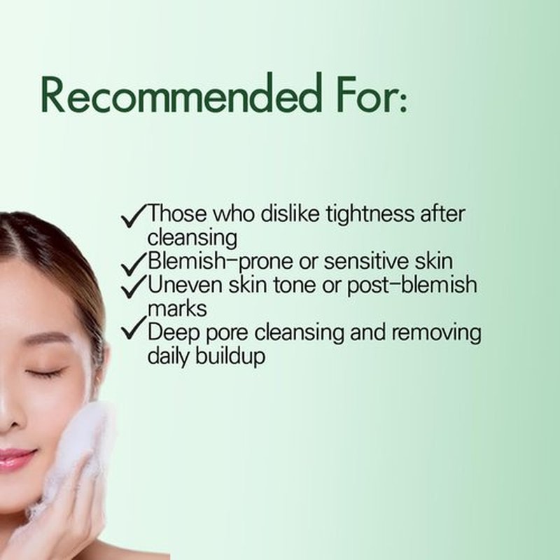 Cicapine Micellar Foam Cleanser - Gentle Cleansing Formula for All Skin Types | 4.06 fl oz / 120ml