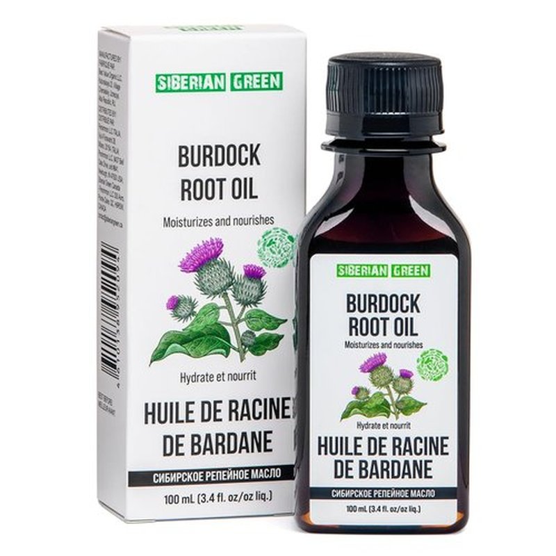 Siberian Burdock Root Oil 100ml for Hair Care Skin Care
