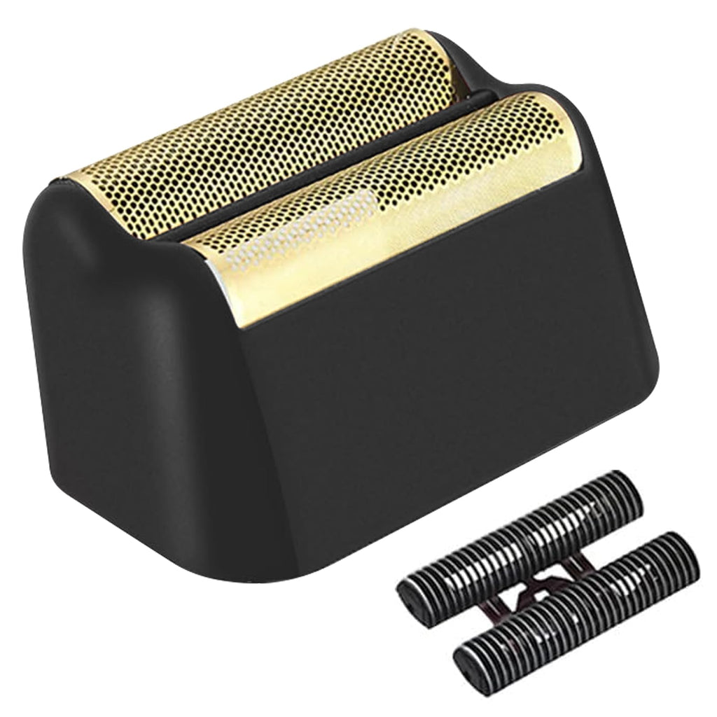 1 Pack Professional 5 Star Series Finale Shaver Replacement Foil and Cutter Bar Assembly Compatible With Wahl Shaver Foil 7031-100, 7043-100 Super Close Shaving Replacement Heads， (Black)