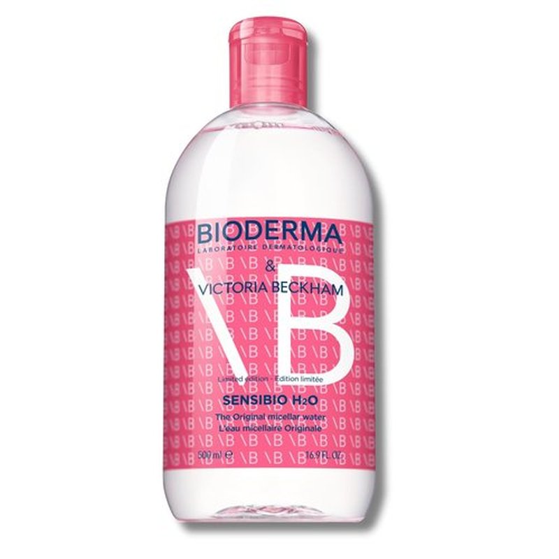 Bioderma Sensibio H2O Micellar Water Limited Edition, Makeup Remover Cleanser, Gentle for Skin, Fragrance-Free & Alcohol-Free, Gentle Face Cleanser for Sensitive Skin, 16.9 Fl Oz