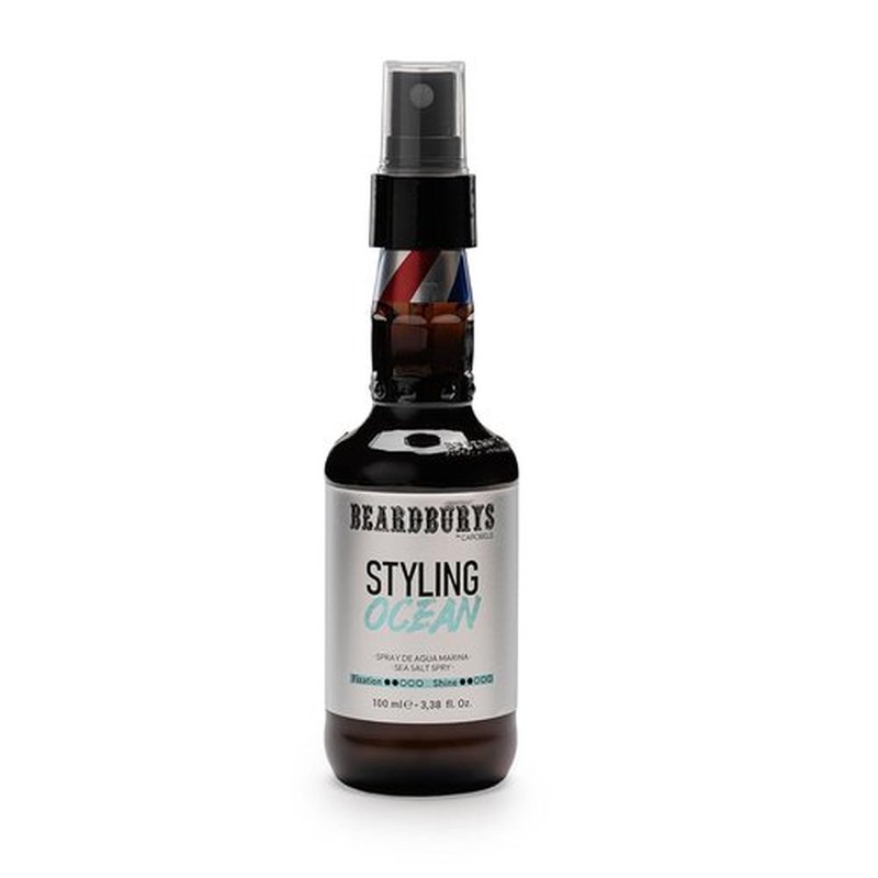 Beardburys Texturizing Sea Salt Spray - Volume & Shine for Beach Hair, 8.5 Oz