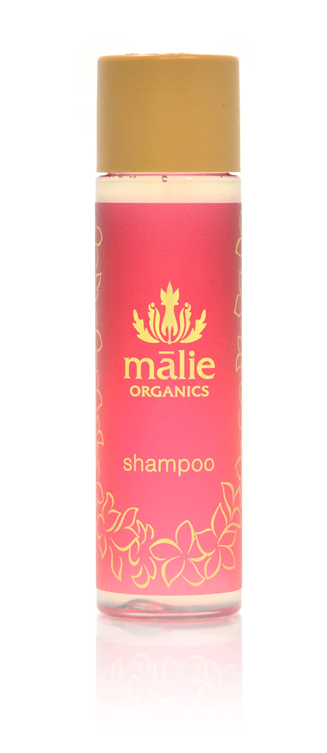Mālie Organics Shampoo Mini, Plumeria Scent, Daily Cleanse for All Hair Types, Kukui Nut Oil + Macadamia Nut Oil + Quinoa Protein, Vegan