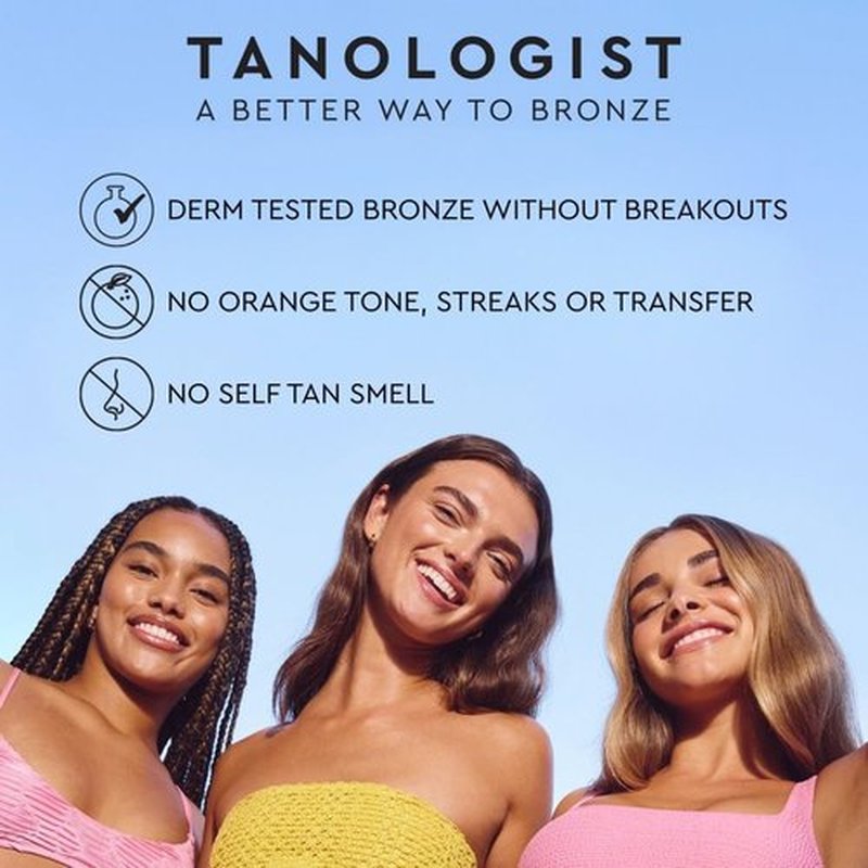 Tanologist Express Self Tan Gel - Extra Dark Formula | 6.76 fl. oz (200 ml) Tube