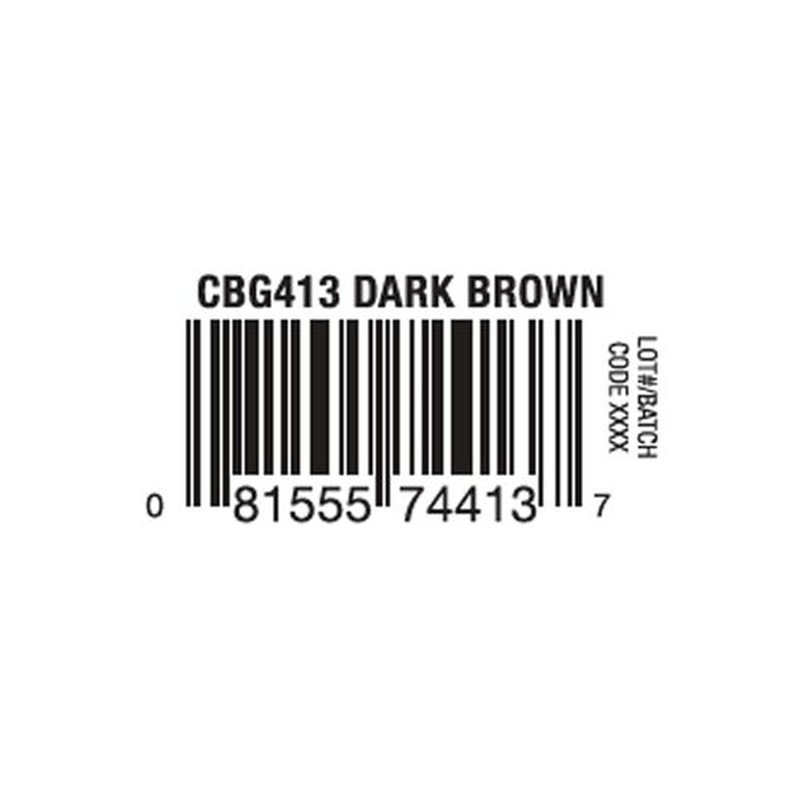L.A. COLORS Browie Wowie Brow Tinted Gel - Dark Brown for Effortless, Defined Brows
