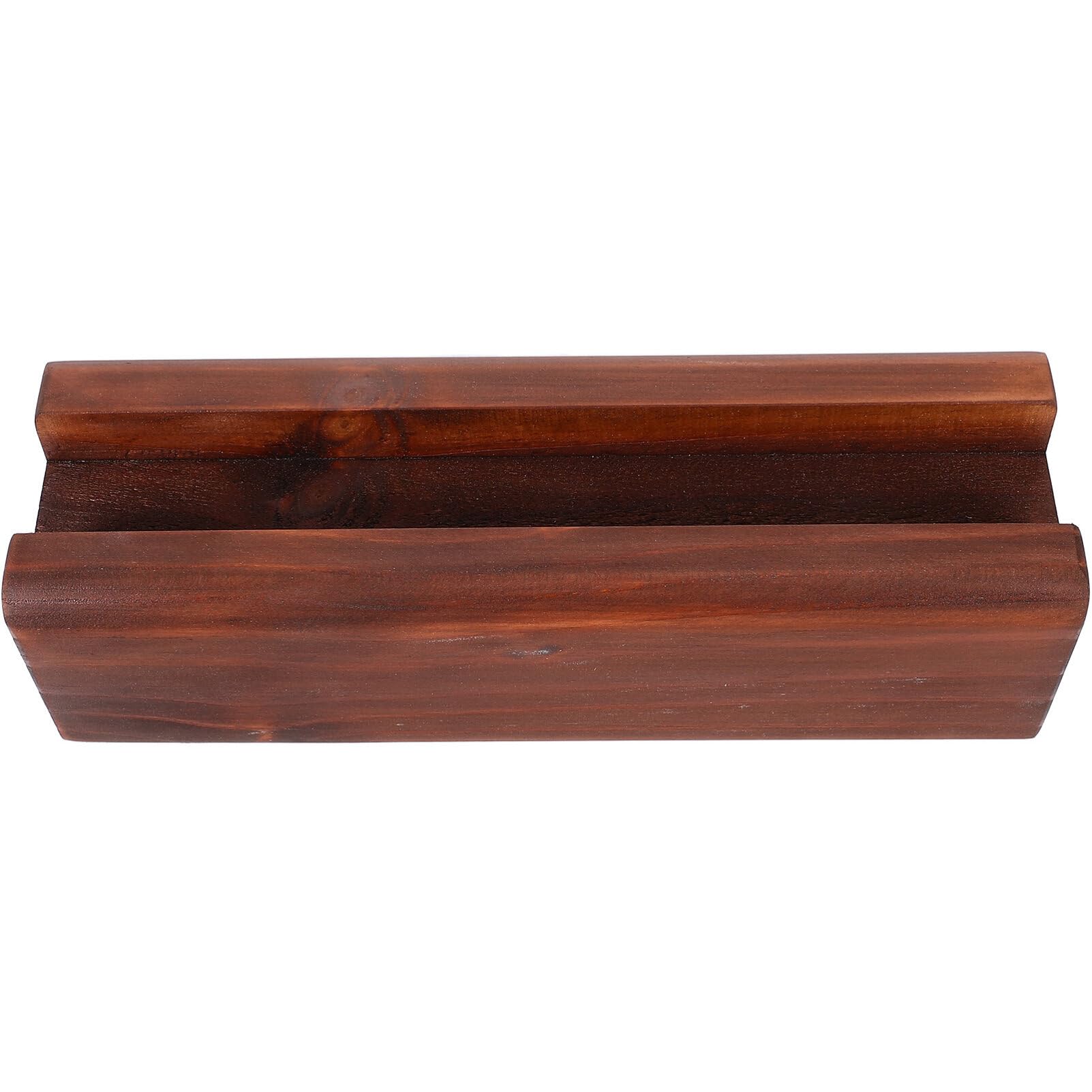 Uonlytech Floor Mirror Stand Wooden Support Base 9.84X3.14X2.75 Inch Stable Mirror Holder for Full Length Home Entryway Bathroom Use