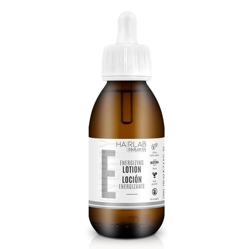Salerm Hairlab Energizing Lotion - Clinically Tested Hair Strengthener, 4 Ounce for Healthy Hair