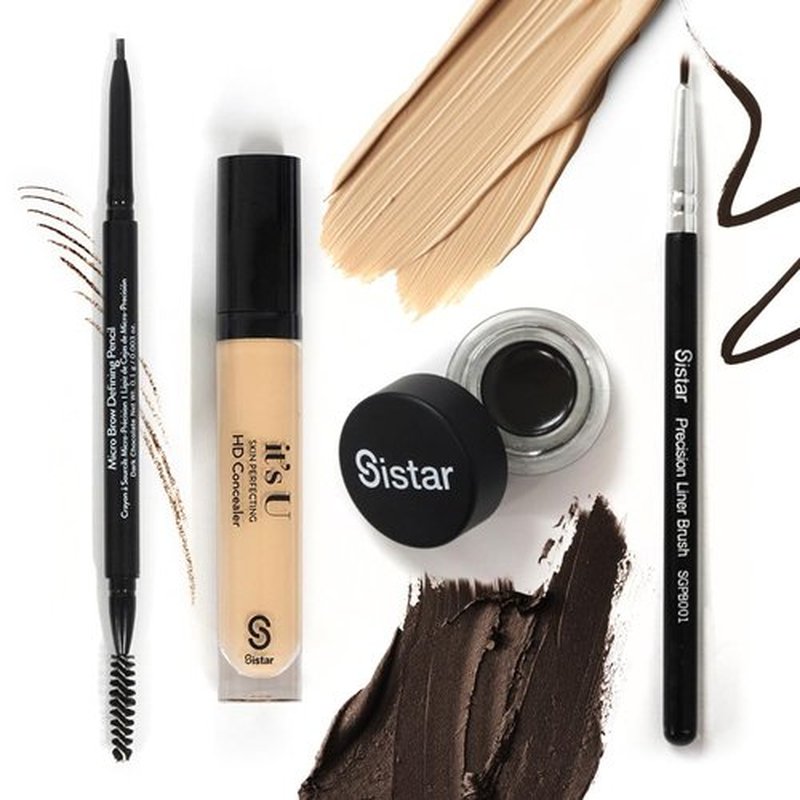 Sistar Micro Brow Defining Pencil Stylist Waterproof Eyebrow Pencil, Ultra Fine Double Ended Fill and Shape (Warm Brown)