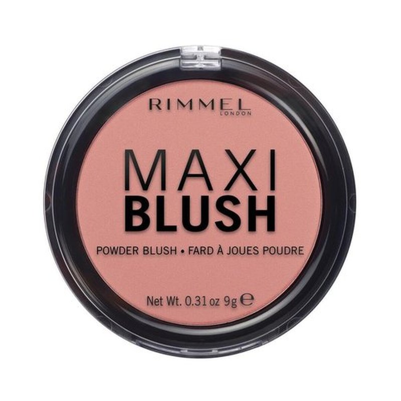Rimmel London Maxi Blush - Exposed Powder Blush for Radiant Cheeks | 9g