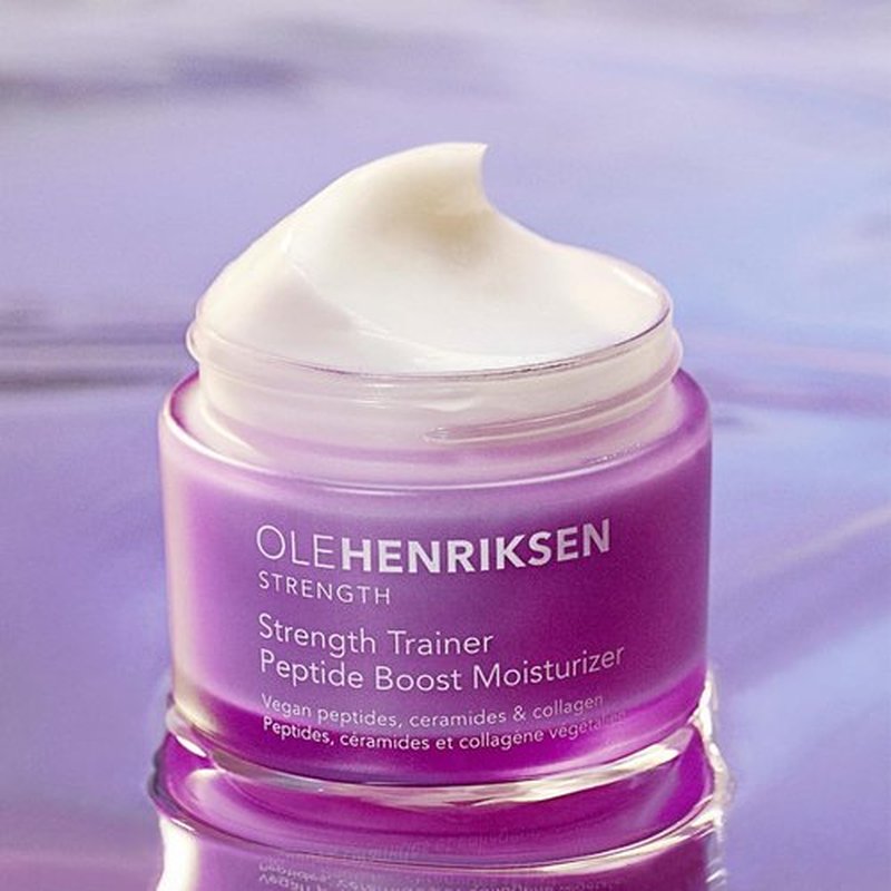 Ole Henriksen Strength Trainer Peptide Boost Facial Moisturizer - Ceramides & Collagen, 1.7 oz Jar