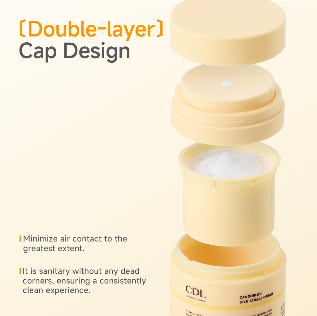 CDL Silk Tangle Collagen Lifting Face Cream - Instant Firming & Plumping for Sagging Skin with Peptides, Ceramide, Deep Hydration with Hyaluronic Acid - Pore Care & Elasticity - Korean Skincare