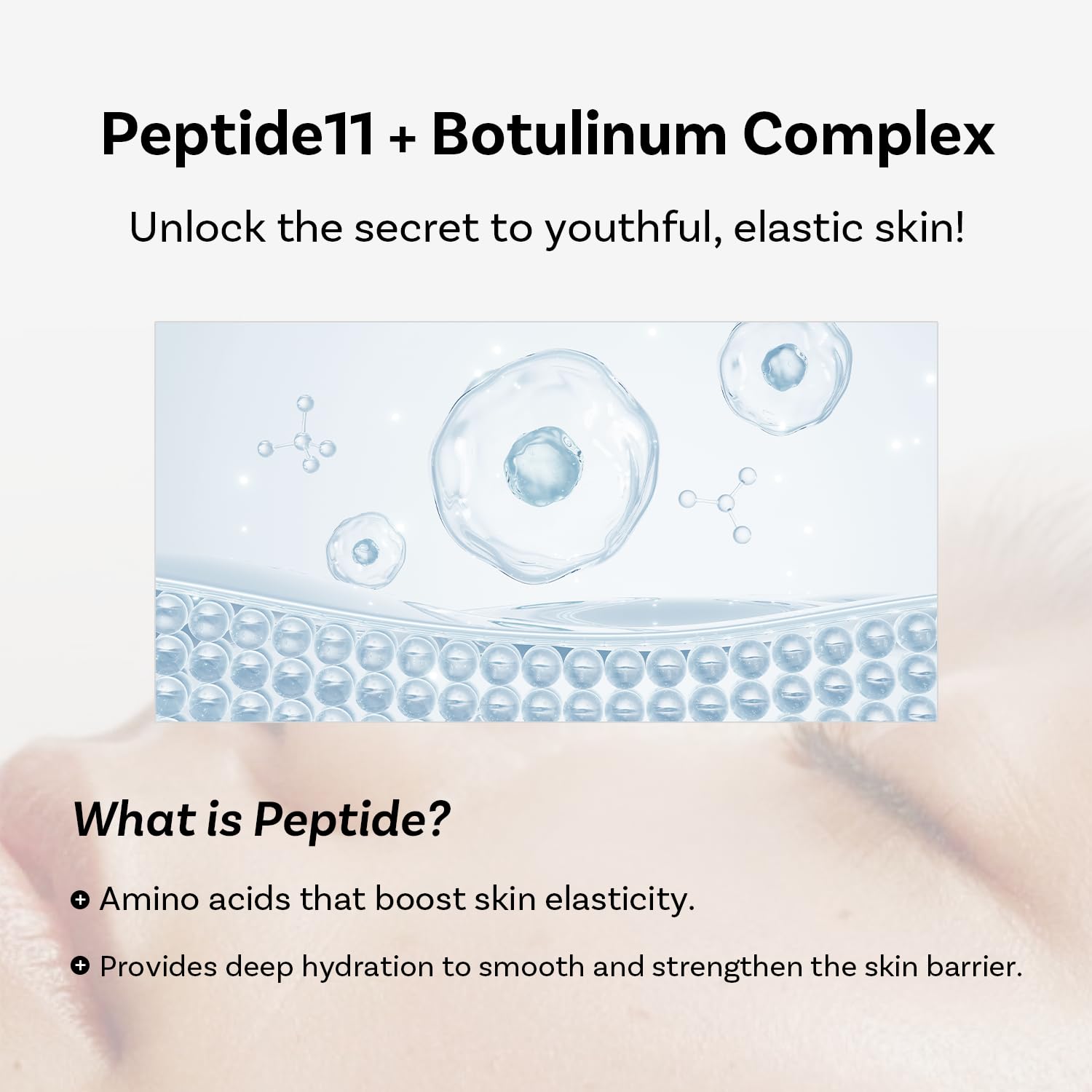 APOTHE Peptide 11 Botulinum Essence Toner 8.45 fl.oz. (250ml) - Deep Hydration, Skin Barrier Strengthening, Peptide & Edelweiss Extract for Firm & Radiant Skin
