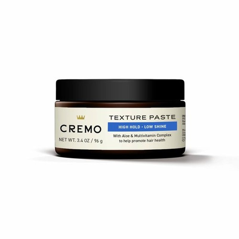 Cremo Hair Styling Texture Paste, Premium Barber Grade Texture Paste for Hair Styling, 3.4 Oz