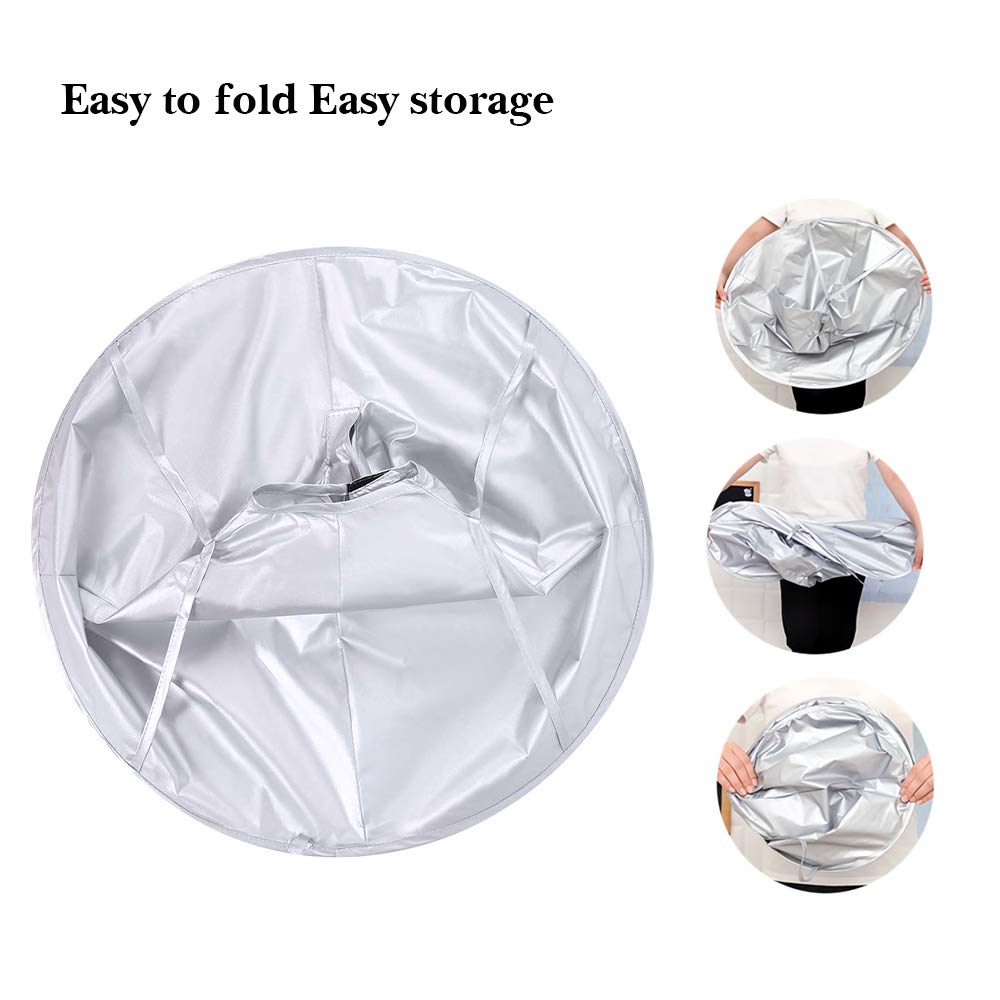 SZHSTC Professional Hair Cutting Cape Foldable Hair Cutting Cloak Umbrella for Salon Barber Adult Special Hair Styling Accessory