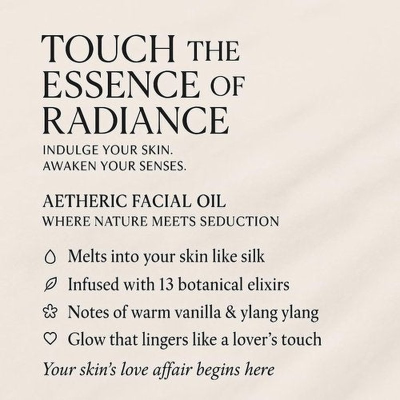 Glow Face Oil - Moringa, Rosehip & Argan Serum for All Skin Types - Hydrating, Vegan Skincare, 1.35 fl oz