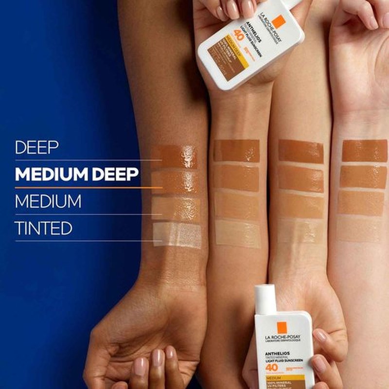 La Roche-Posay Anthelios Sunscreen SPF 40 - Ultra-Light, Oil-Free Face Sunscreen with Matte Finish