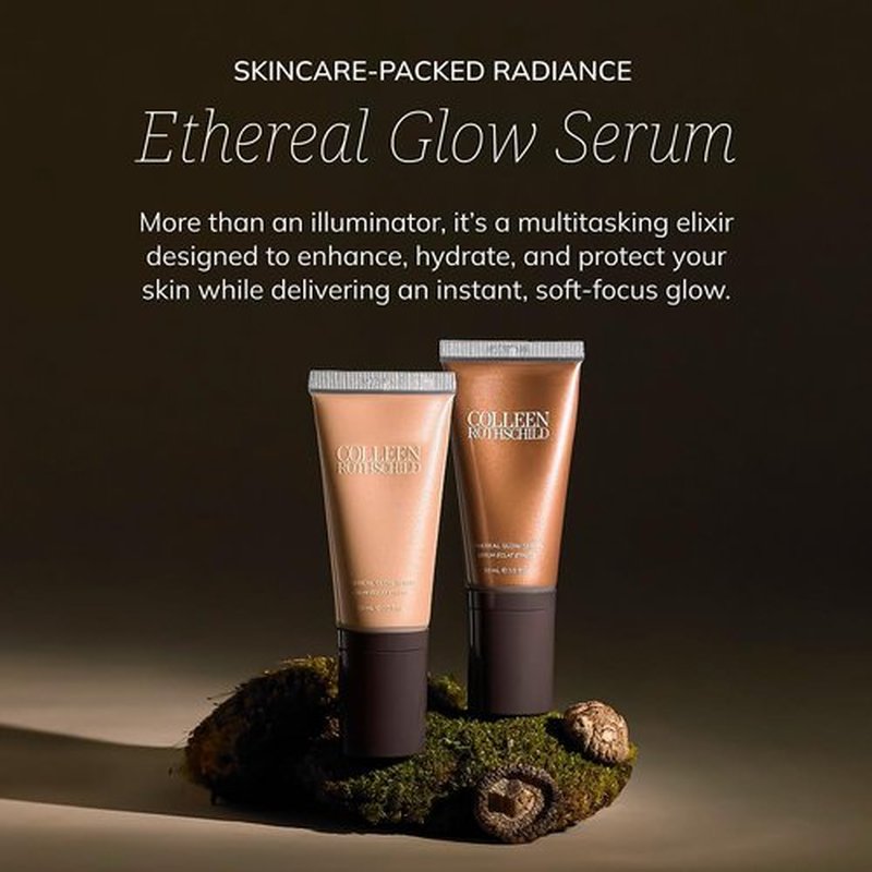 Colleen Rothschild Ethereal Glow Serum - Radiance Elixir for Hydration & Barrier Strength - 2 Shades for All Skin Types