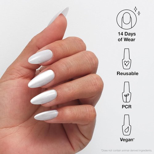 OPI Press-On Nails - Professional Nail Art Kit with Short Round, Long Almond & Coffin Shapes