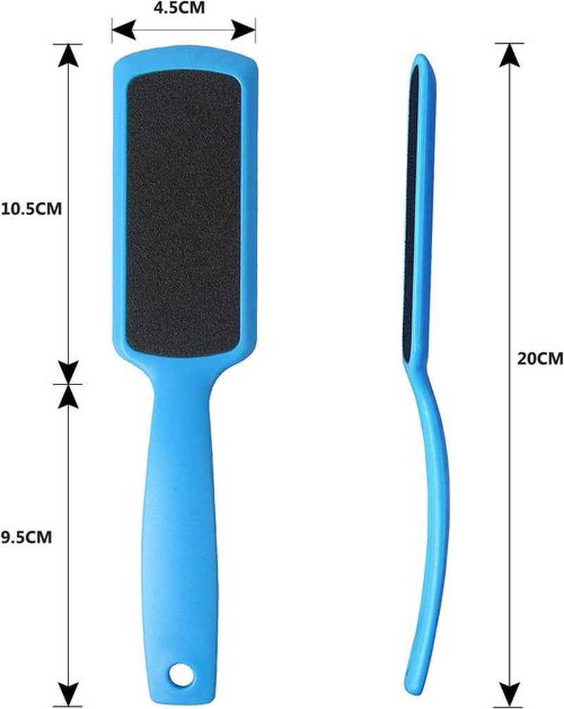 Fu Store Pedicure Foot Files - Double-Sided Callus Remover Scrubber for Smooth Feet | 3 Pack