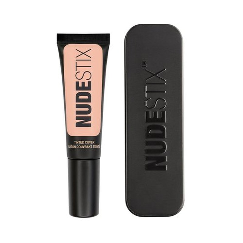 Nudestix Tinted Cover Liquid Foundation – Lightweight, Buildable Coverage for a Natural Radiant Finish | Hydrating Formula with 18 Botanical Extracts | Clean, Vegan Makeup, Shade: Nude 2