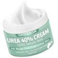 Grocerism Urea Cream 40% - Maximum Strength Foot & Hand Cream with Salicylic Acid, 5.29 oz | Deep Moisturizing Formula with Hyaluronic Acid, Tea Tree & Aloe Vera