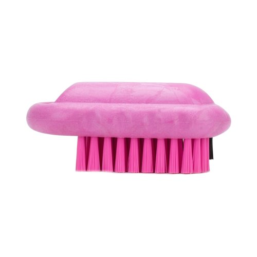 SPARTA Nail Scrub Brush Commercial-Grade, Heavy-Duty Hand and Fingernail Brush with Stiff Bristles for Gardeners, Mechanics, And Foodservice Personnel, Plastic, 5 Inches, Pink, (Pack of 12)
