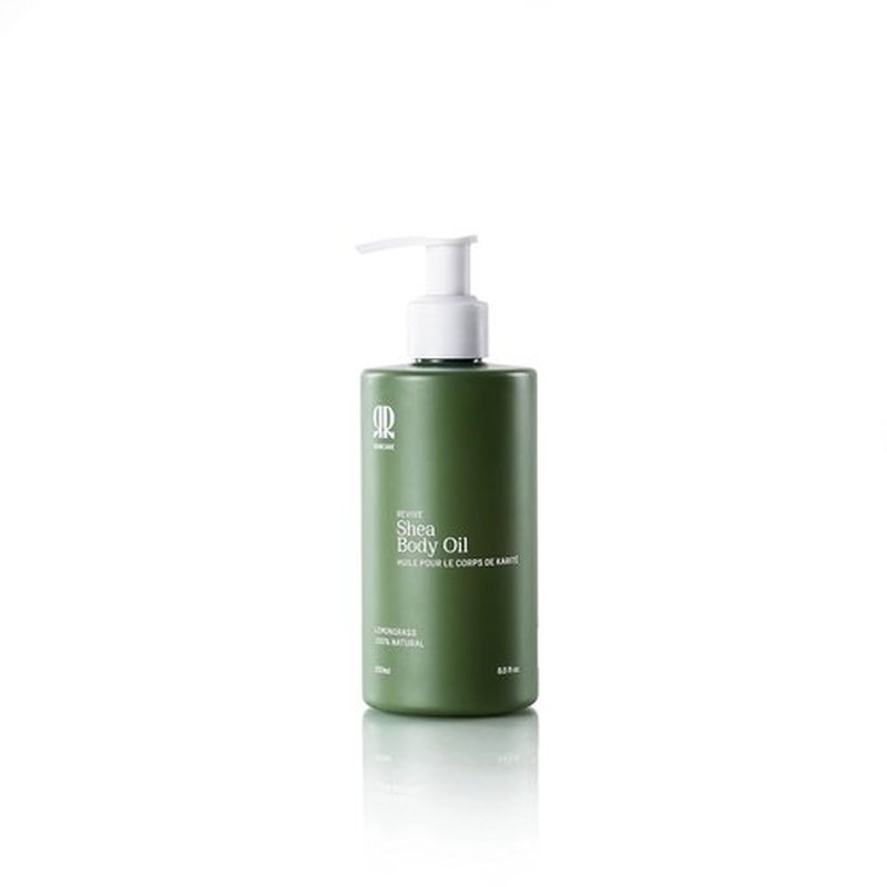 R&R Skincare Revive Shea Body Oil - Fast-Absorbing Hydrating Oil with Lemongrass | Nourishing for Dry Skin, Rich in Vitamins A, E & F