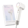 Kids Hair Dryer Mini, Lightweight 0.64lb High-Speed Blow Dryer with Smart Temperature Control & 600M Negative Ions, Compact Travel Hair Dryer for Kids, Adults & Seniors